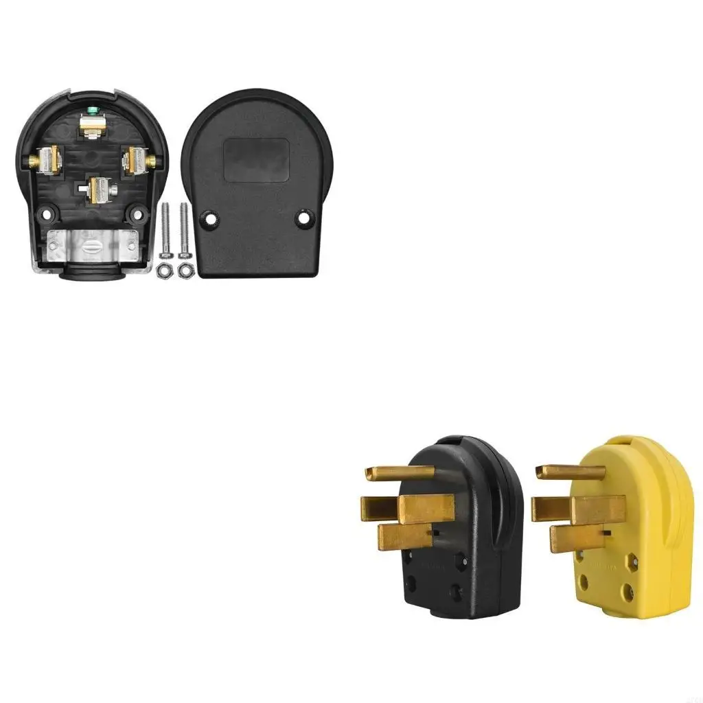 50A 125 250V Industrial NEMA 14 50P 4 POLES CLOP لنطاقات المجفف وقوة