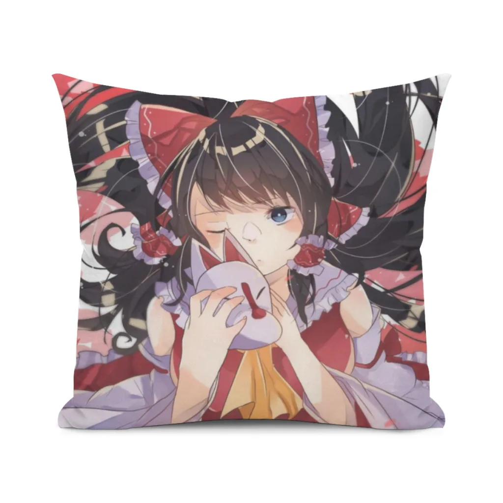 Reimu Cushion Cover 45x45cm Home Decor Sofa Pillow Home Pillowcase