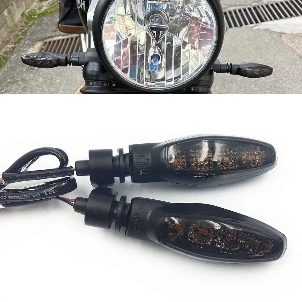 Motorcycle LED Turn Signal Light For Tiger 800 1200 XC/XCA/XCX/XR/XRT/XRX 850 1050 Sport 900 GT Rally Indicator Lamps Flashing