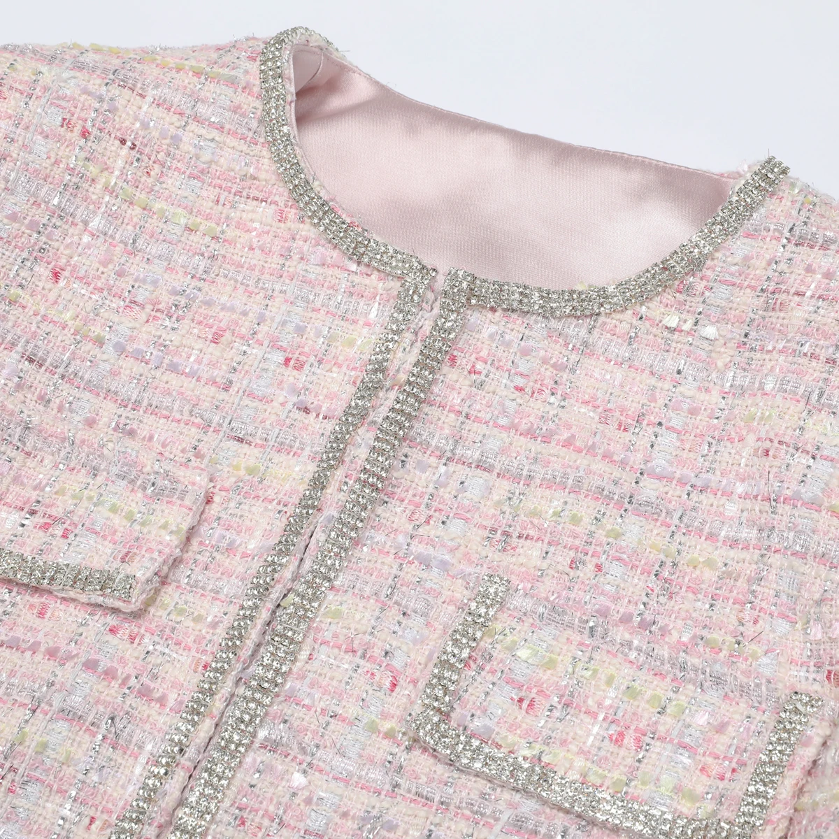 

2641 Новинка! Модный роскошный комплект: топ-котте с перьями и стразами + пышная юбка-клеш для женщин