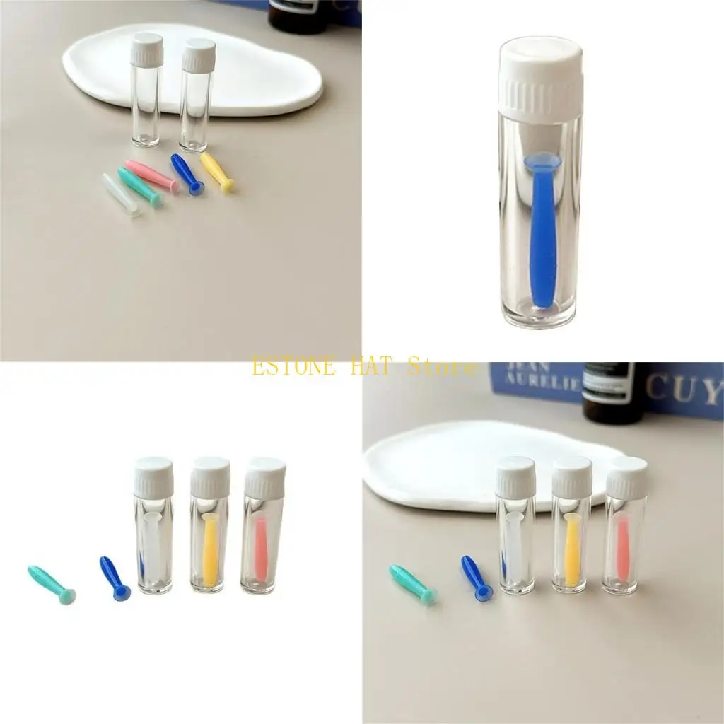49MF Soft Silicone Contact Lens Insertion Tool Easy Plunger Remover Soft and Hard Len