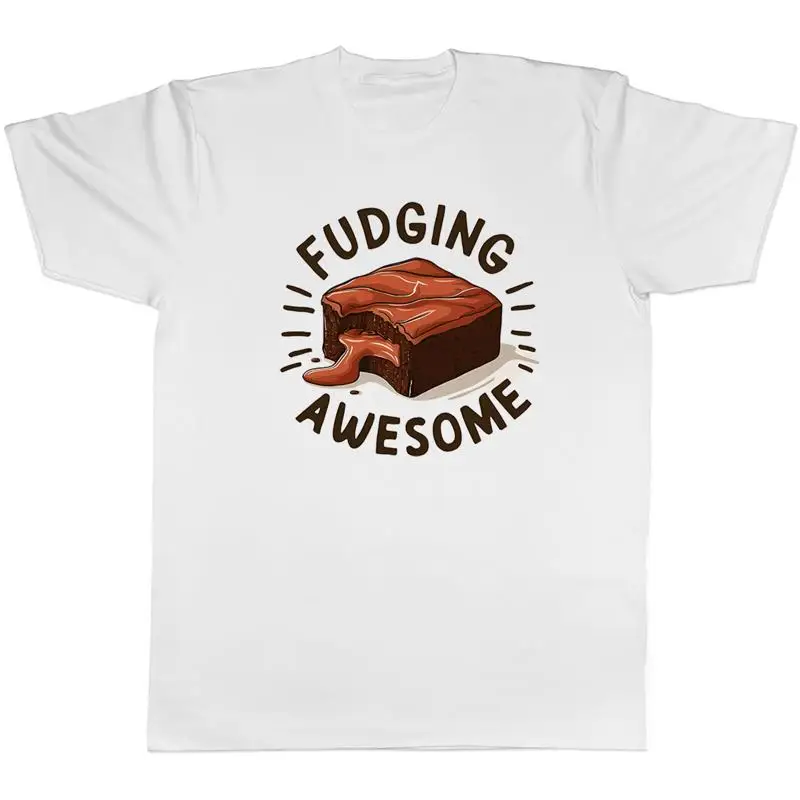 Fudging-Camiseta impresionante para hombre, camiseta para amantes de las Brownie de Chocolate, regalo