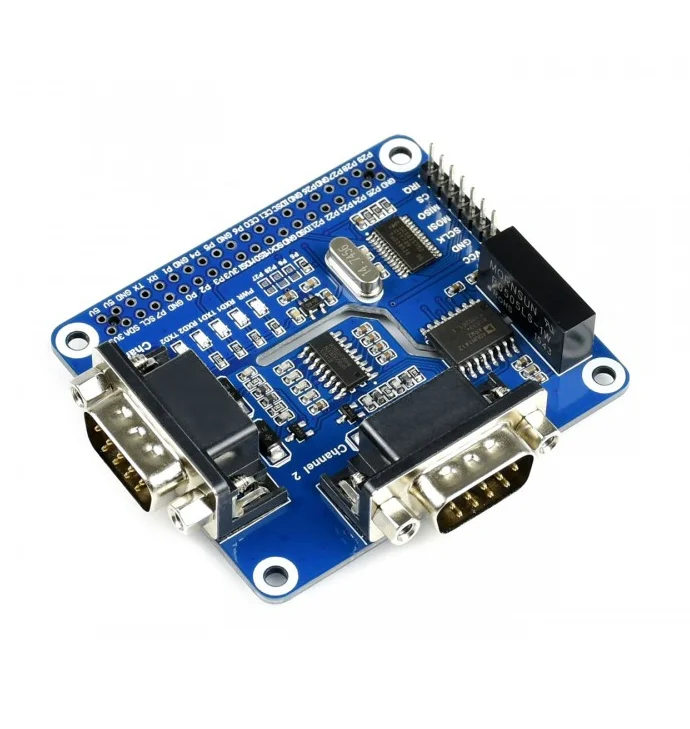 

Waveshare 2-CH RS232 HAT,2-Channel Isolated RS232 Expansion HAT for Raspberry Pi