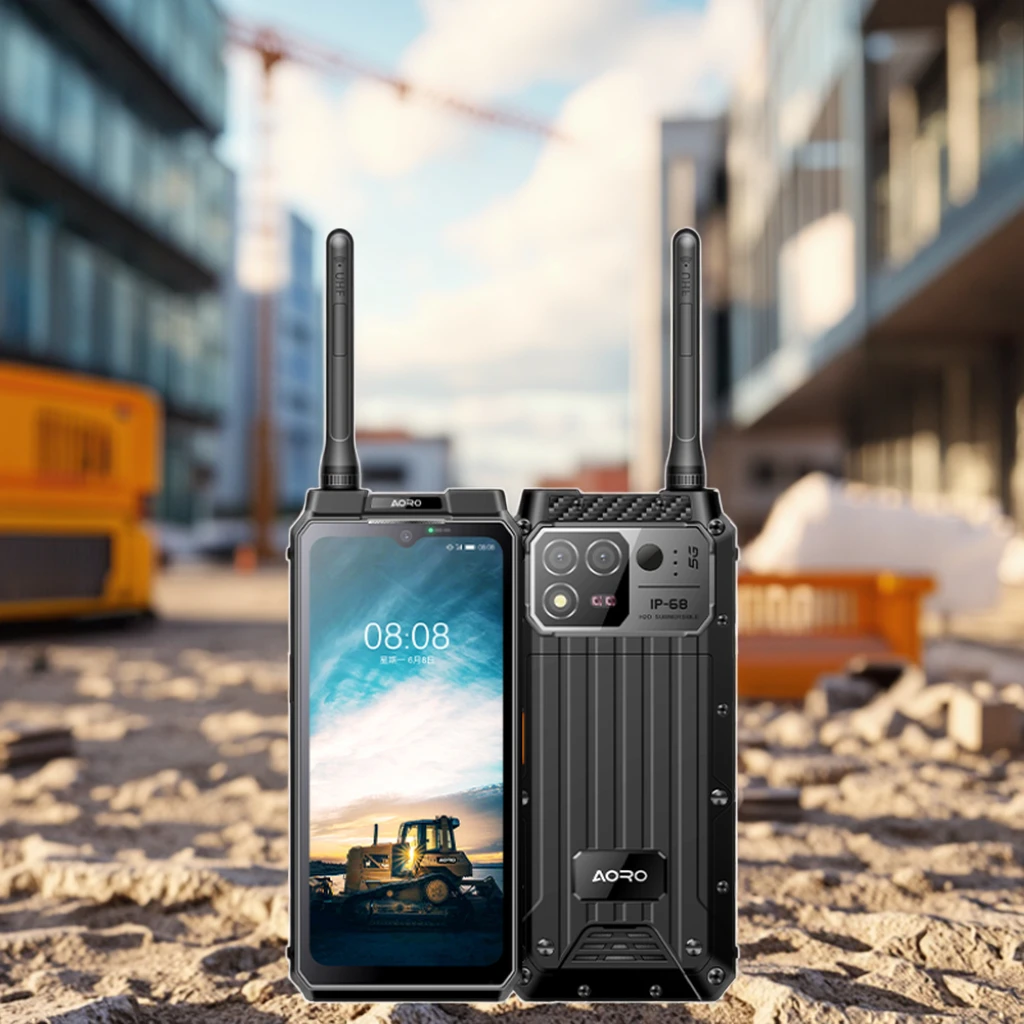 

AORO M8 6,583-дюймовый дисплей Poc Radio 5G Security Мобильная рация NFC Прочный смартфон Портативное радио дальнего действия