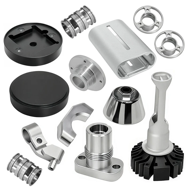 Custom 7075 Aluminum Hardware Parts CNC Machining Service Support Rapid Prototype
