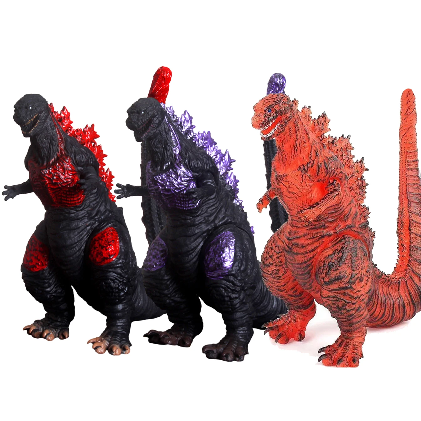 Rode Lotus Godzilla Figuur Model Monster Shin Godzilla Anime Figuren Zachte Lijm Dinosaurus Kind Speelgoed Beweegbare 25Cm Pop Ornamenten Cadeau