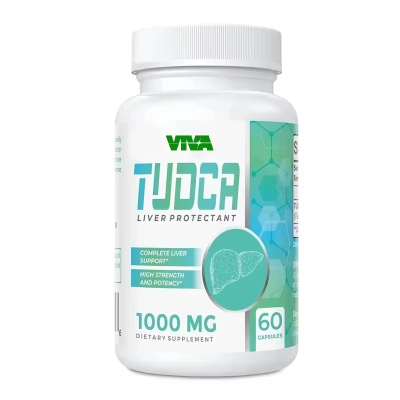 

TUDCA Железная соль, поддерживающая печень, 1000 мг, 60 вегетарианских капсул для детоксикации и очищения без желатина