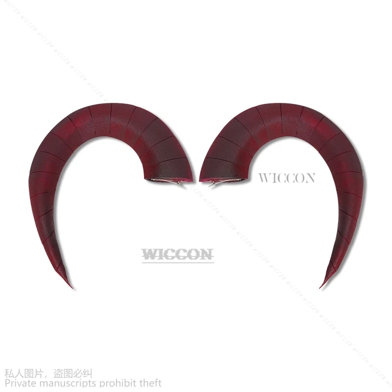 Lunettes de cosplay Hazbin Cos Alastor, vêtements de sauna, coiffure en corne, accessoires d'oreilles d'hôtel, couronnes Halos, aile d'ange pour jeux de rôle