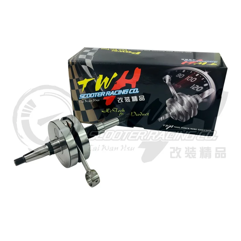 TWH Taiwan Made JOG DIO ZX BWS100 Racing Stroke Motorcycle Crankshaft For Honda YAMAHA