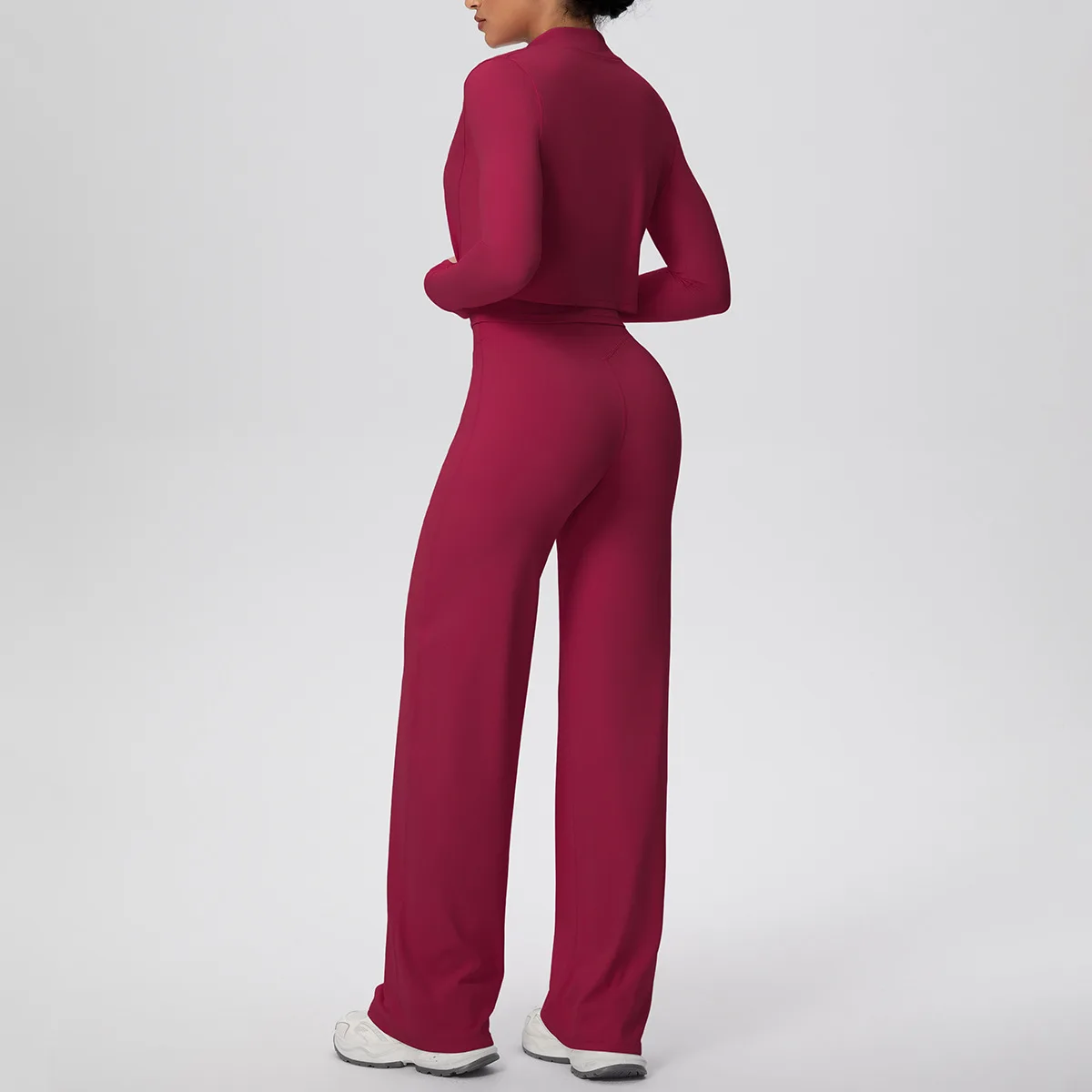 المرأة جاكيت زيبرا ثلاث قطع مجموعة ملابس رياضية لليوجا الرياضة عالية الخصر Racerback تانك سترة واسعة الساق السراويل تشغيل اللياقة البدنية ملابس رياضية