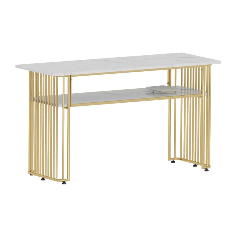 

Комбинация стола и стула для скандинавского маникюра, Интернет-магазин знаменитостей, верстак из кованого железа, двойной