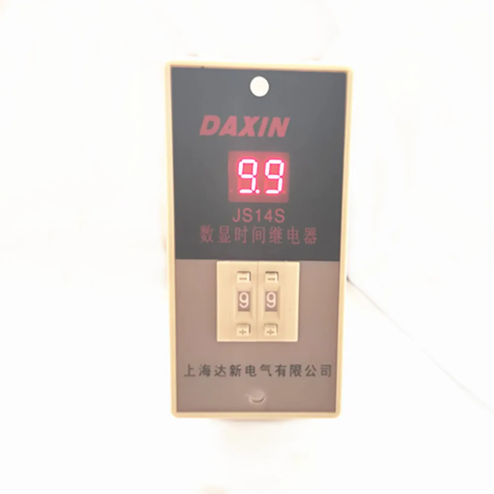 Power-on delay JS14S digital display time relay 999S 999M AC220V 380V