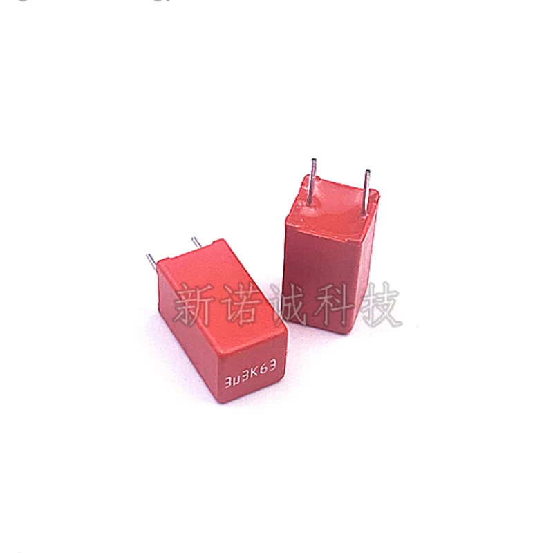 2pcs/20pcs Germany WIMA capacitor 335 63V 3.3UF 63V 3U3 335K 10% MKS2 Pitch 5mm Audio DIY FIlm Capacitor