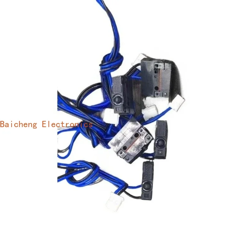 5PCS 2-pin normally open D2SW-P01-3M sealed waterproof dust micro switch with wire travel