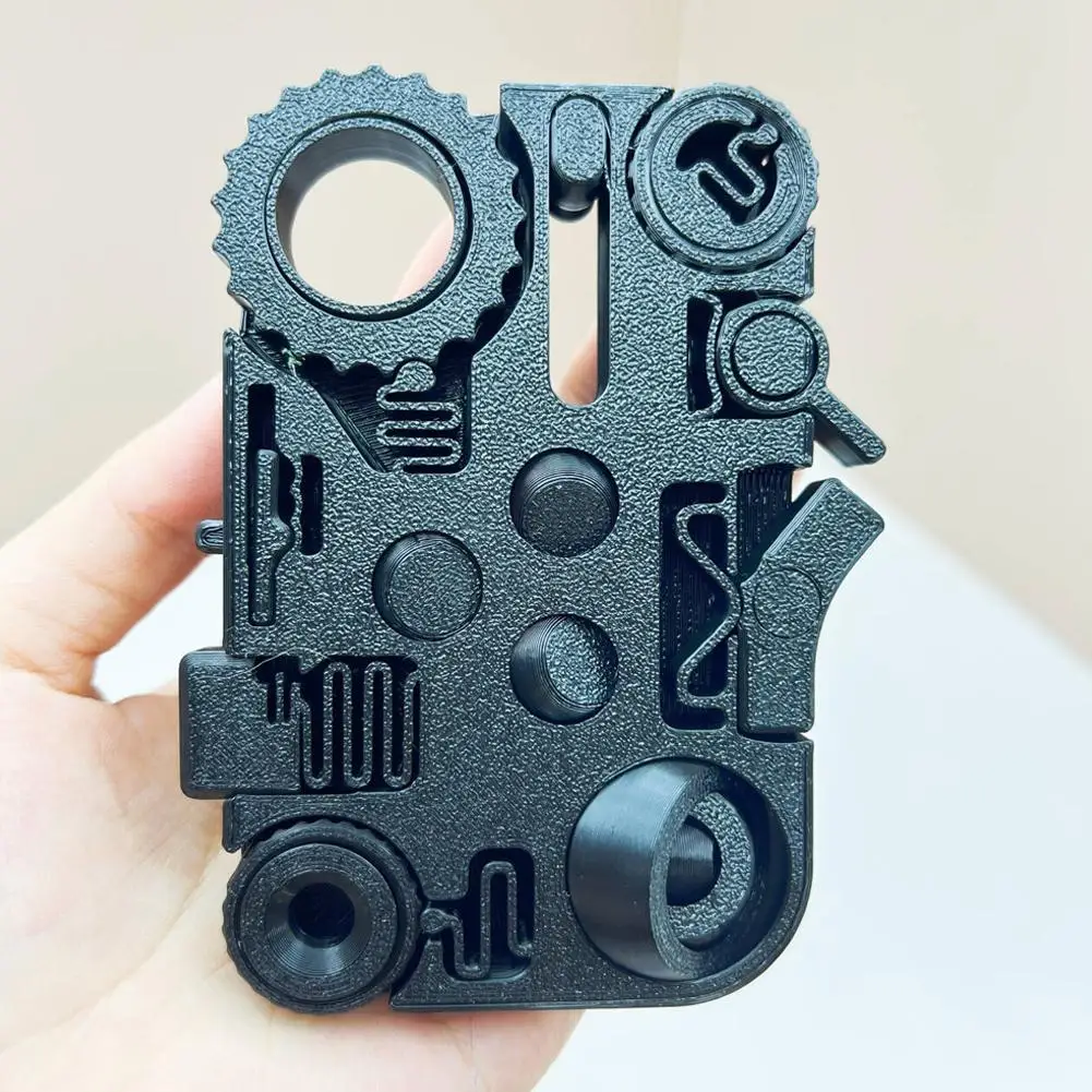 Fidget Spinner Stress Relief Toy For Kids Adult 3D Printed Large EDC  Stress Relief & Focus Fidget Spinner Toy Creative Gift