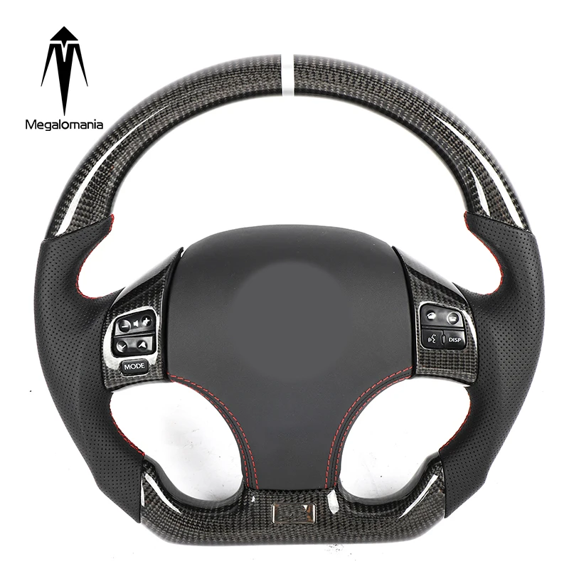 

Custom Carbon Fiber Steering Wheel for Lexus NX ISX ISF IS250 IS350 2008-2014