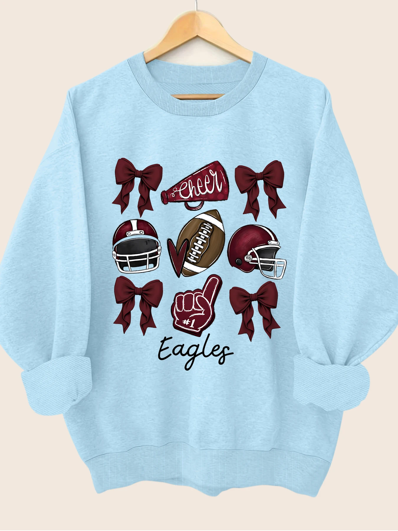 

Comfort Sweatshirt Women Virgin Mary Graphic Print Crewneck Tops Long Sleeve Pullover Clothing Woman for Spring Autumn