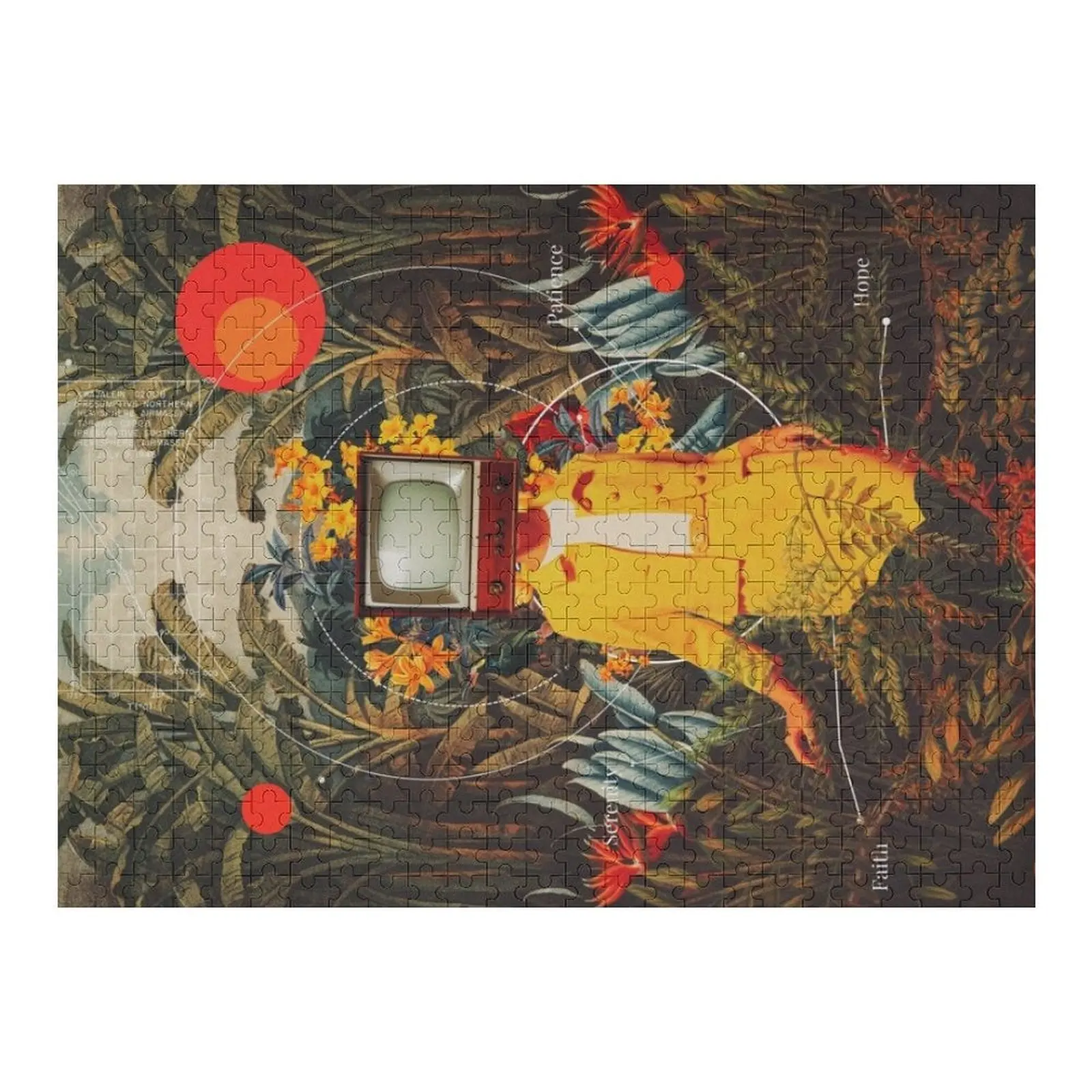 لقد جاءت من أحجية الصور المقطوعة البرية، صناديق خشبية، ألغاز خشبية للكبار