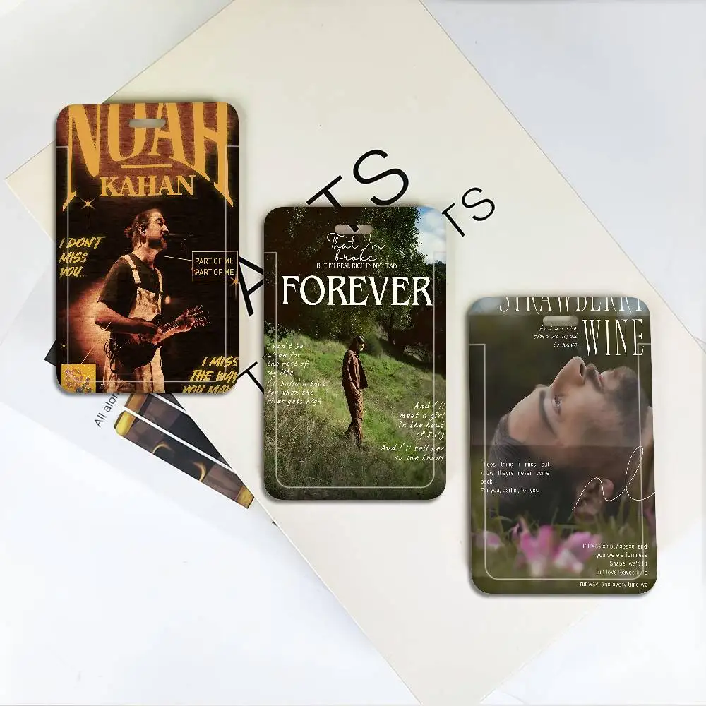 

Singer N-noah Kahan Music Lanyard For Keys Chain Credit Card Cover Pass Charm Straps ID Badge Holder Key Accessories Gifts