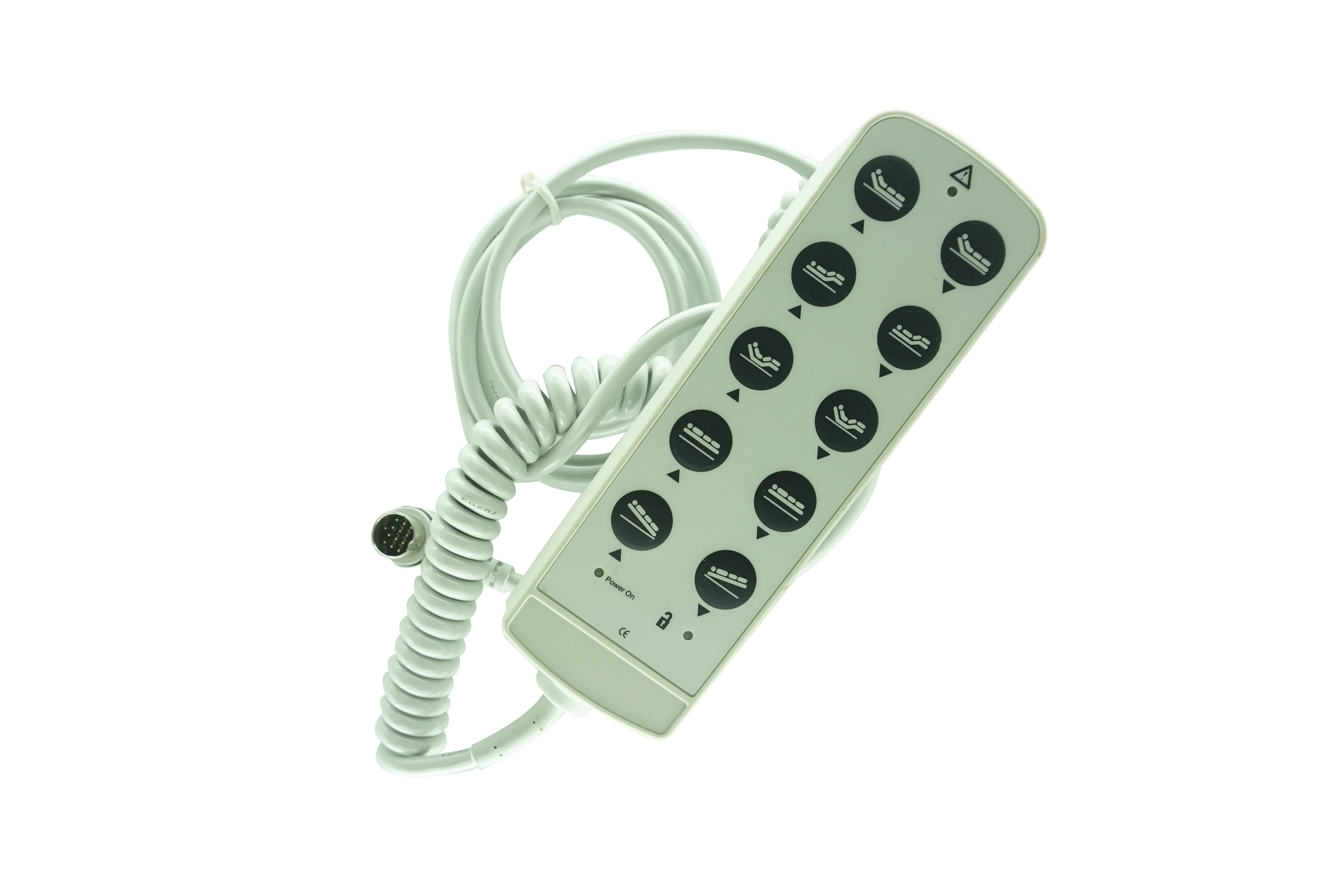 Auricular japonés de 13 pines usado, Control remoto manual para Okin Dewert IPROXX 69924, cama de Hospital, cama de entrega eléctrica