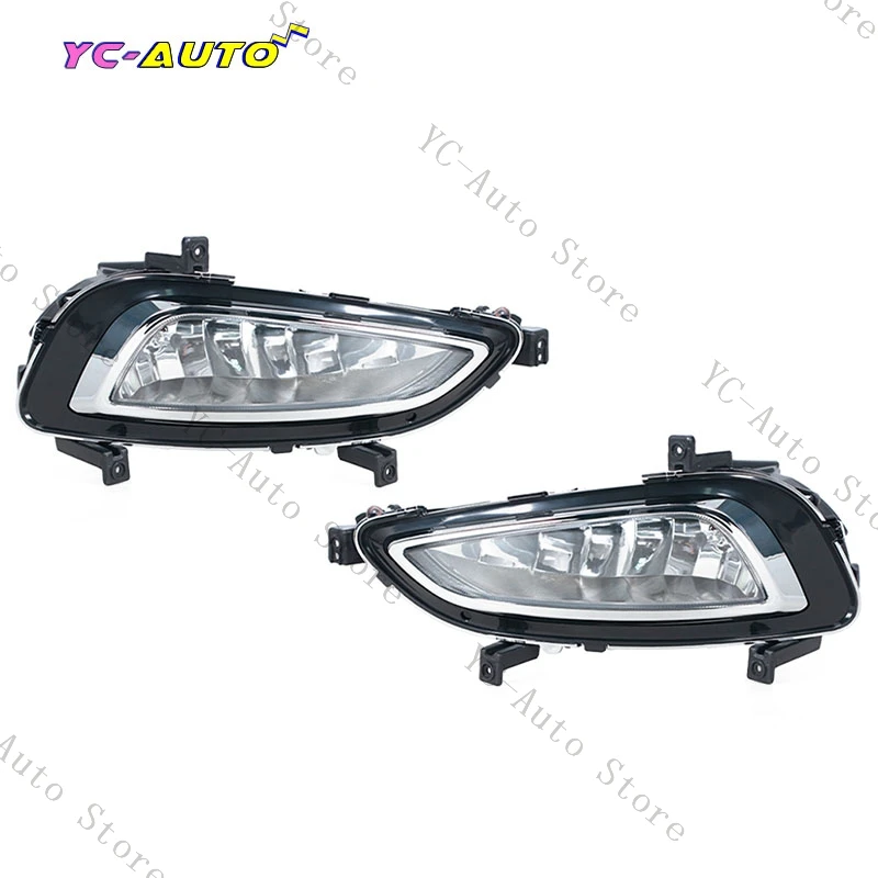 For Hyundai Azera 2011 2012 2013 2014  Front Bumper Fog Lamp Daytime Running Light Car Accessories 92201-3V000 92202-3V000