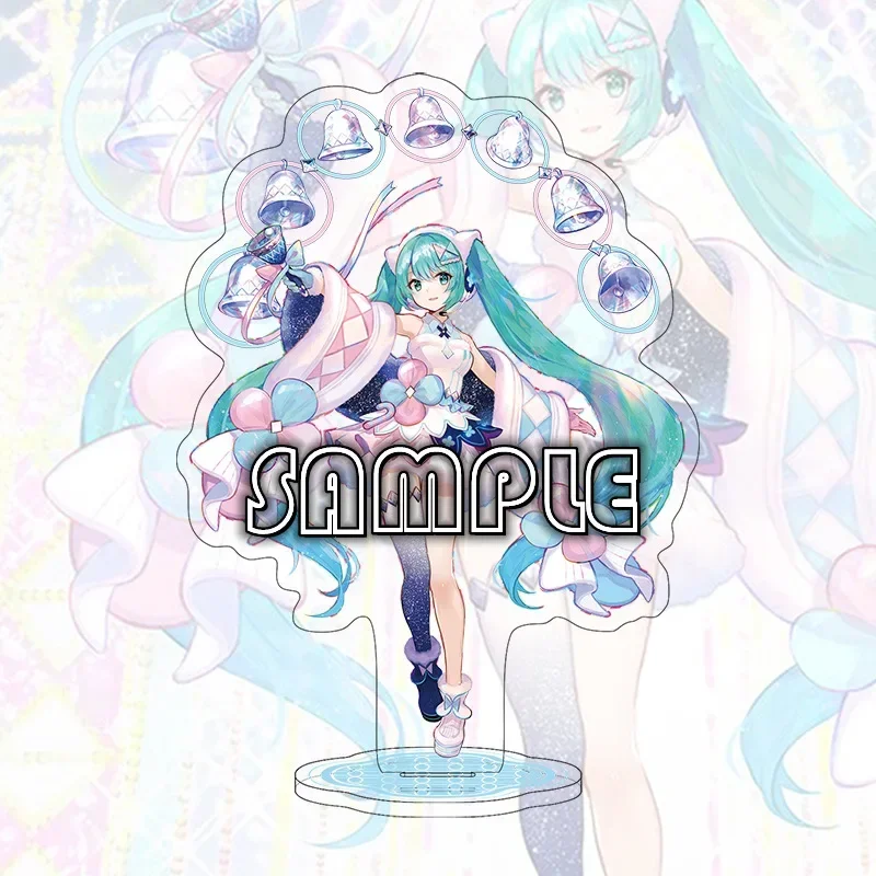 15 ประเภท 16 ซม.Hatsune Miku อะนิเมะอะคริลิครุ่นประณีตเดสก์ท็อปเครื่องประดับของเล่นของขวัญเพื่อนปัจจุบัน