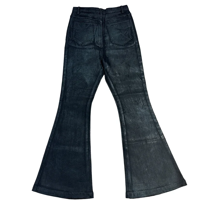 Viser décontractés pour hommes, pantalons FjFlare, vêtements techniques à fermeture éclair, pleine longueur, design ciré, R0