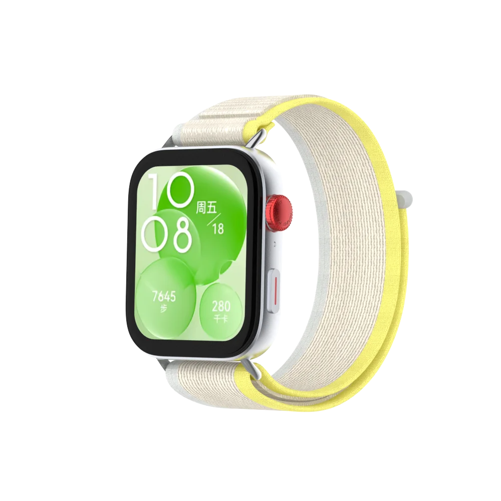 Green Nylon strap watchband For Huawei Watch FIT3 Smartwatch strap FOR huawei fit3