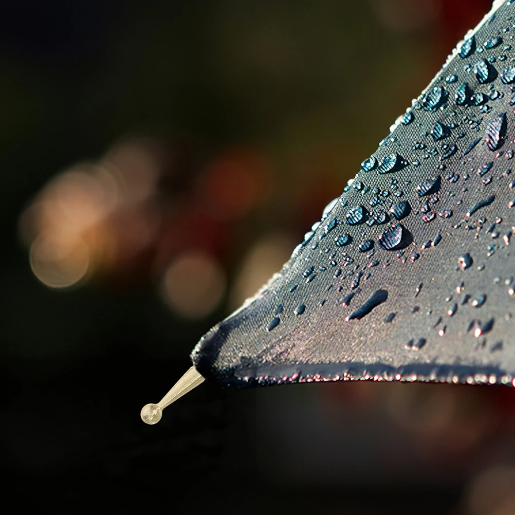 

20Pcs Small Umbrella Beads Metal Tail Beads for Folding Umbrella Replacement Repairing Parts Anti-Wear Function