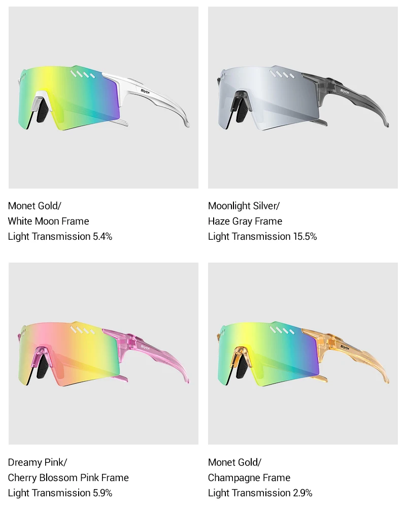 SCVCN Frauen Photochrome Sonnenbrille Outdoor Sport Fahrrad Radfahren Gläser Mann MTB Klettern Gläser Fahren Fahrrad UV400 Brillen – Detail 15