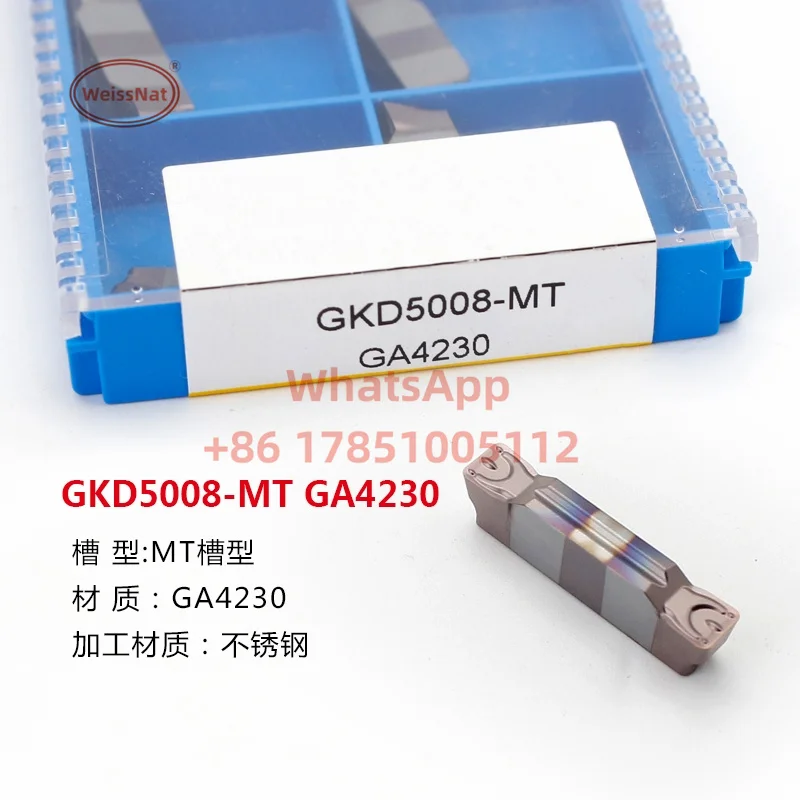 GKD2002 GKD2502 GKD3004 GKD4004 GKD5004 GKD5008-MT GA4230 GK1115 GP1225 Carbide Inserts GKD  grooving Insert