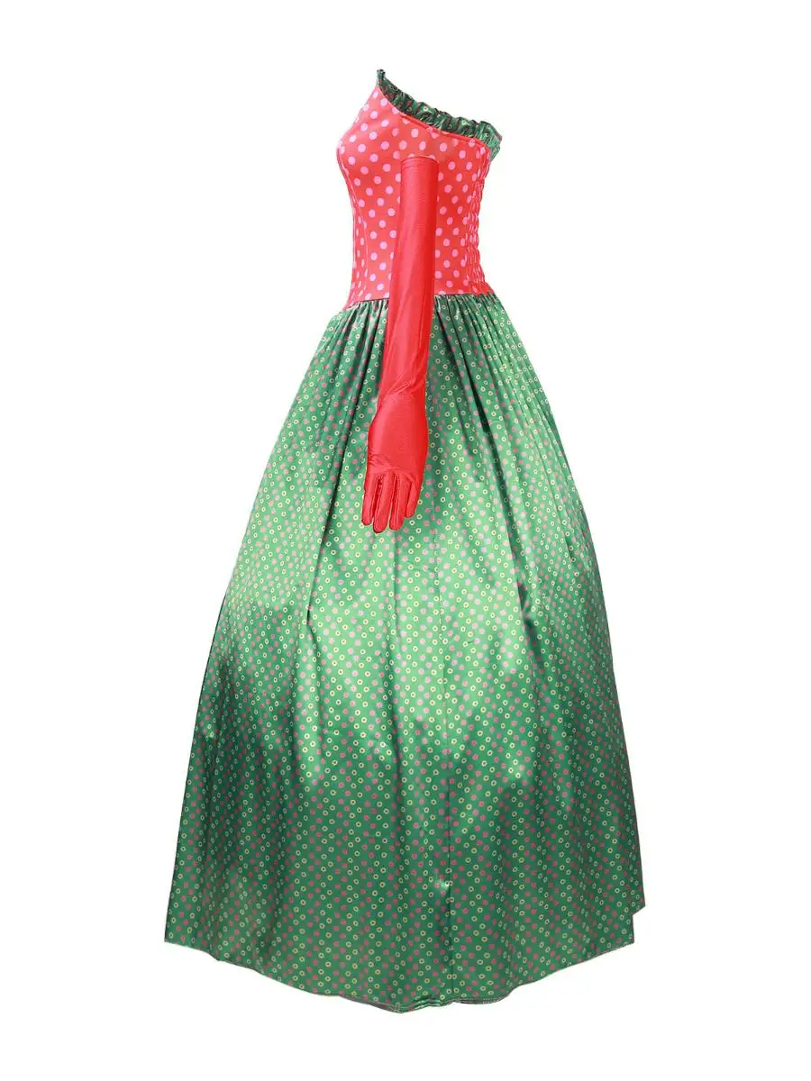 Nouveau Costume de mascarade Martha Role-plang Cisas loween Cosplay vêtements de Performance sur scène matériau en Polyester