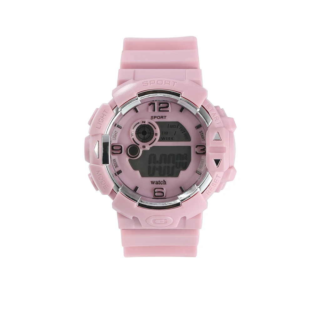 Electronic Watch Middle School Couple Men Women Sports Alarm Clock Glow-in-the-dark Watch