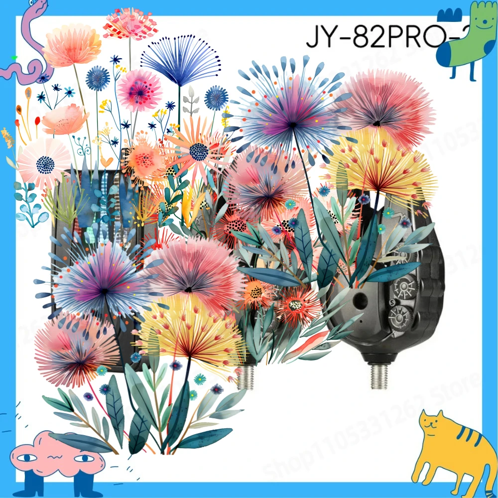 JY‑82 Wireless Fishing Bite Alarm Buzzer Tone Electronic Detector ABS Material for European Carp Lake Fishing Accessories