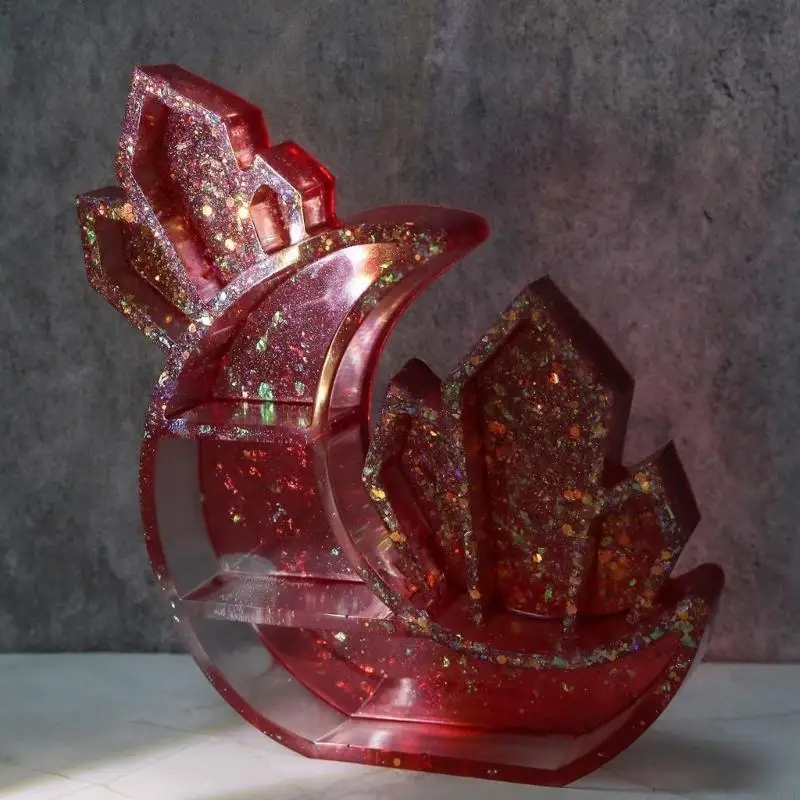 

K43F Moon Crystal Box Плесень безопасно и не токсично хранение.