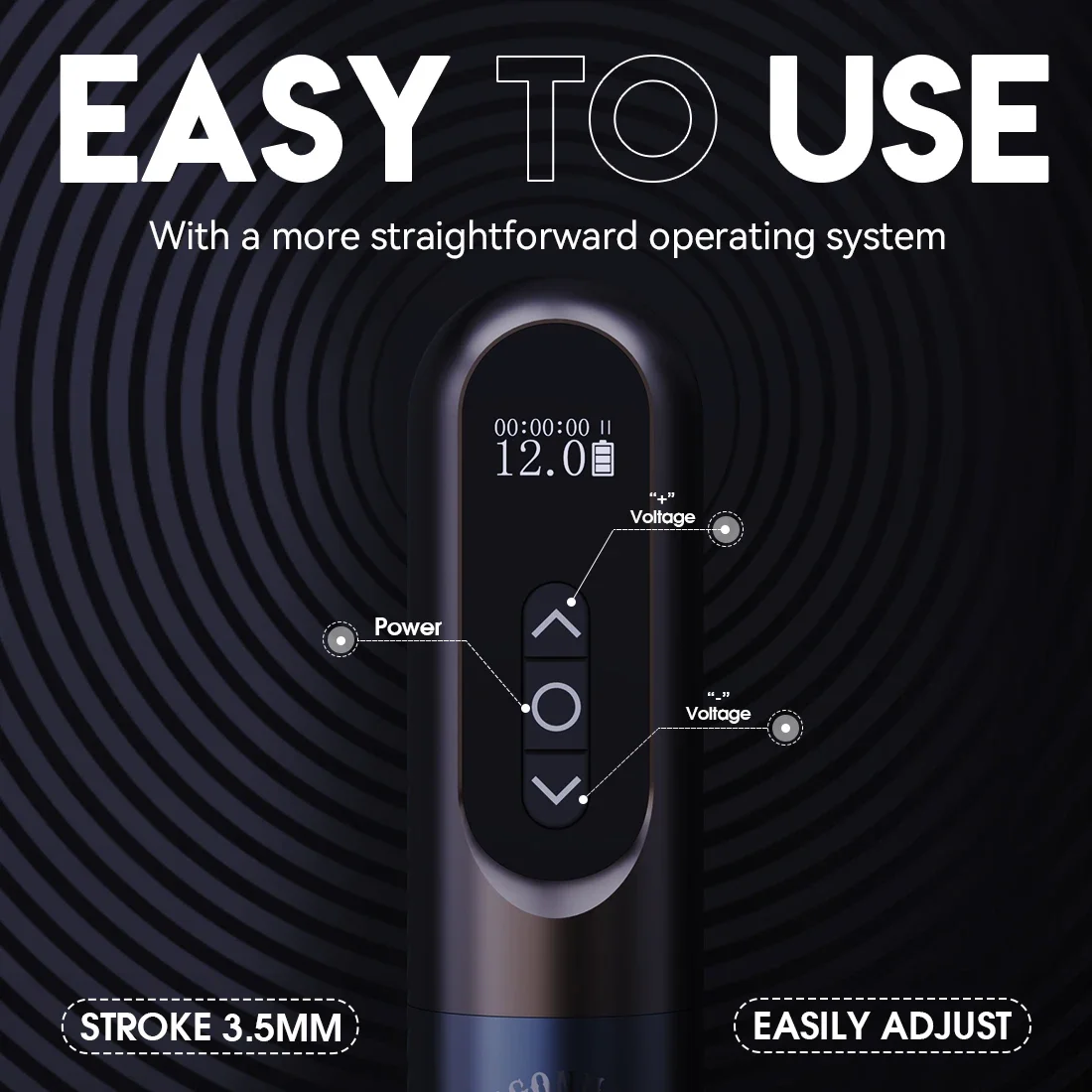 

NEW Dragonhawk Lightweight Wireless Battery Tattoo Pen Machine for Tattoo Artists