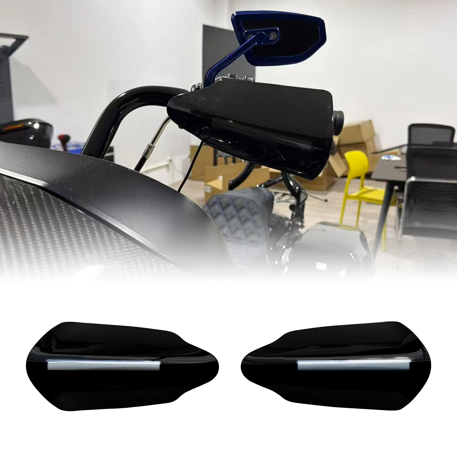 Motorcycle Hand Wind Guard Handguard Protector For Harley Touring 2024-2026  Handlebar Hand Guard Deflectors Protection