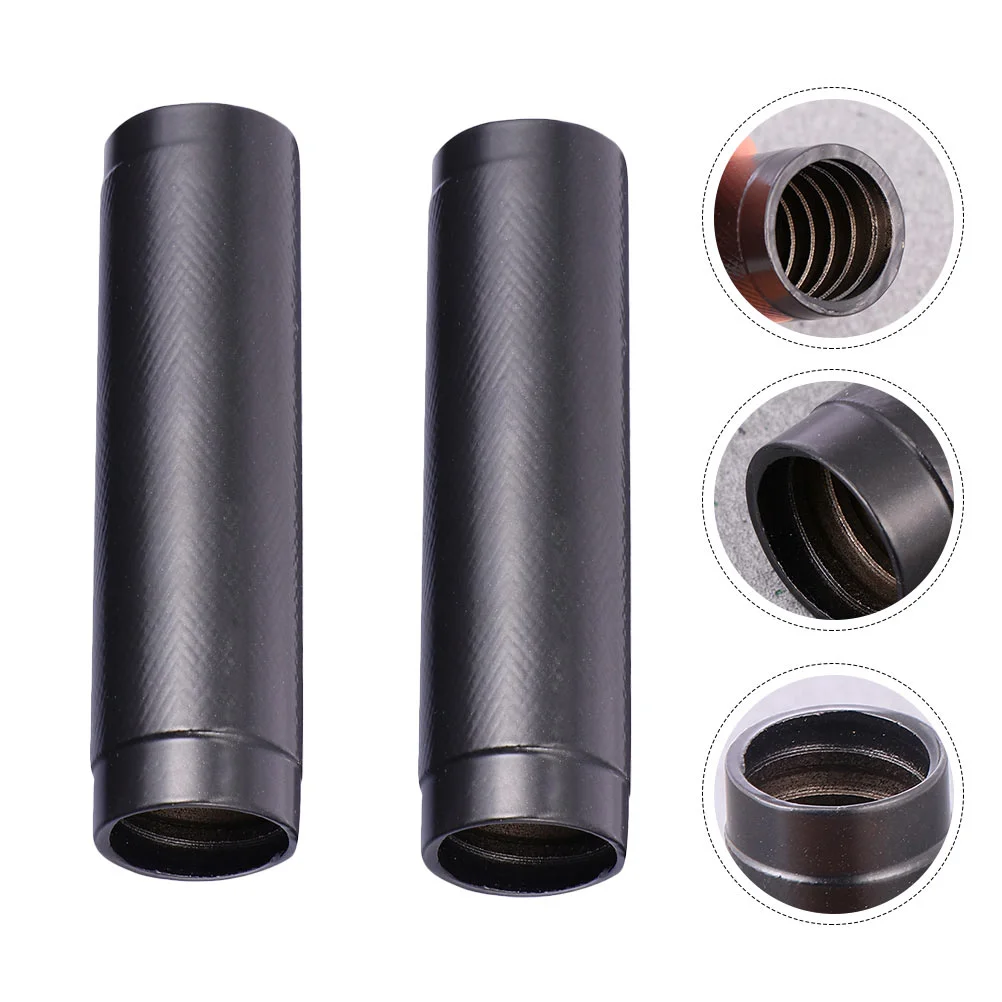 2 Pcs Barbell Connector Handle Fitness Equipment Dumbbel Steel Connecting Rod for Dumbbell Child Dumbbells