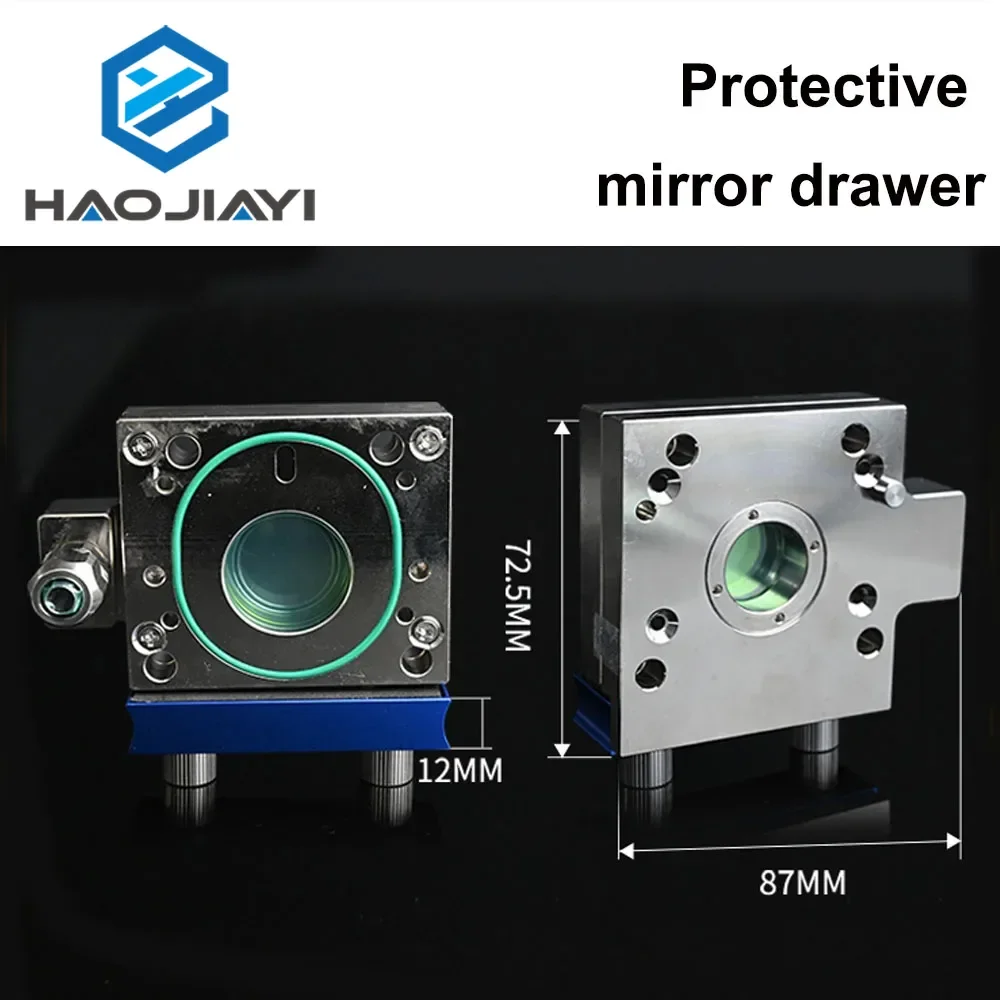 Fiber laser cutting machine cutting head protection lens drawer/mirror seat assembly sealing ring