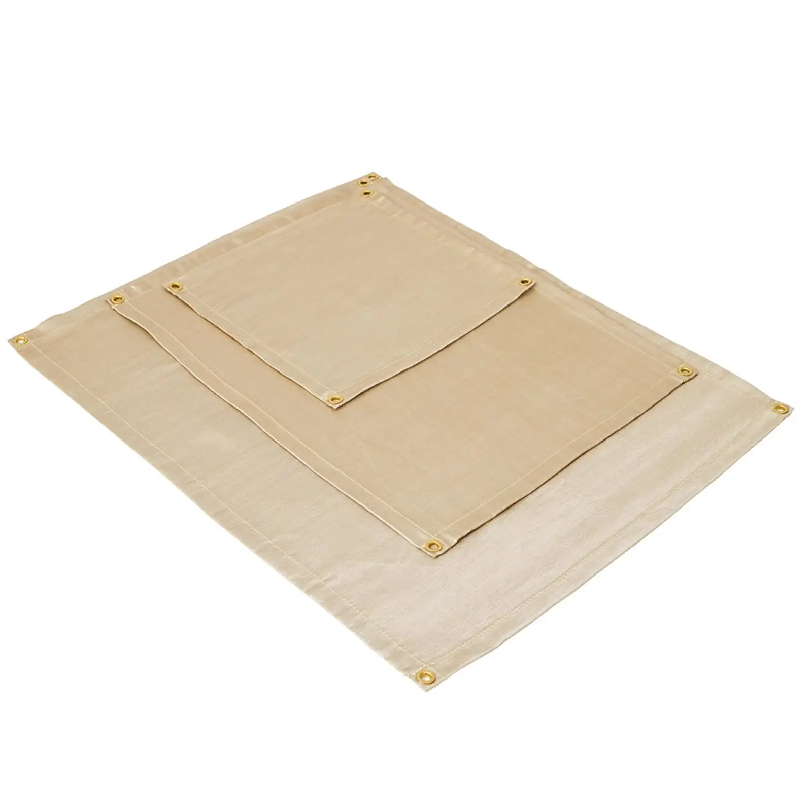 Heat Resistant Rug Fiberglass Fire Blanket Wear Resistant Welding Protector Practical for Indoor and Patio