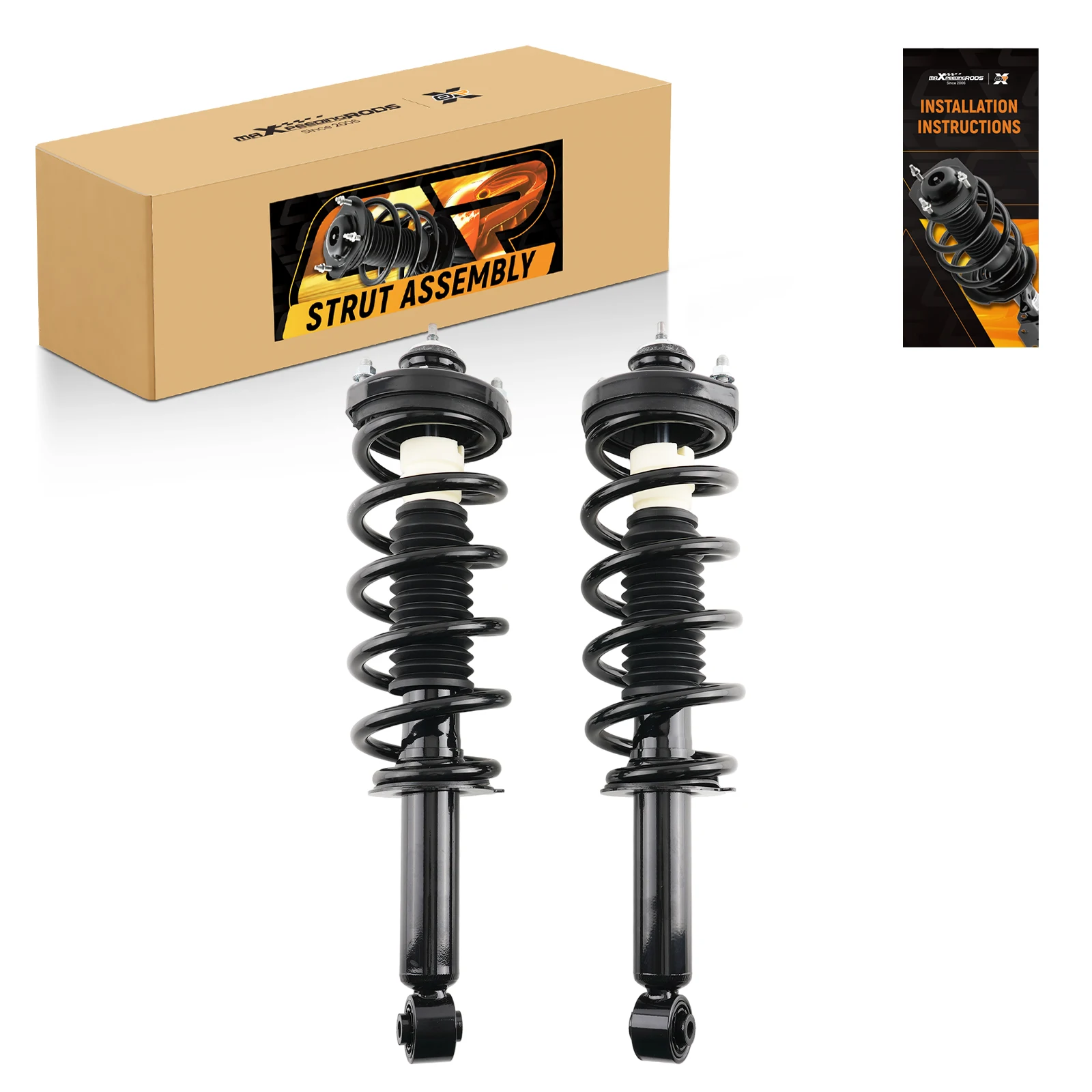 MaXpeedingrods Factory Rear 2X OE Strut Assembly Absorb Shock for Dodge Journey 2011-2019  STREET Use 272896 1345831
