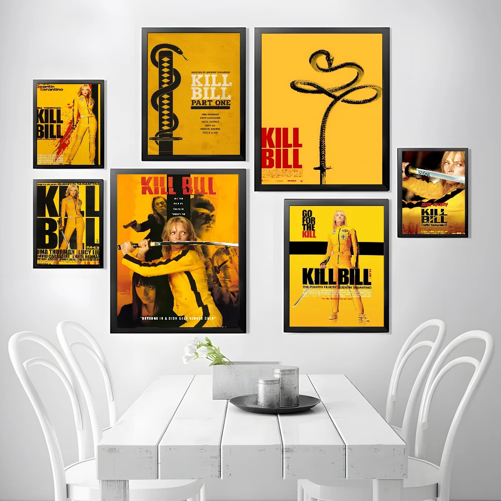 Movie K-Kill Bill Poster High Quality Wall Art for Home Office Bedroom Living Room Hallway Bar Perfect Gift Idea