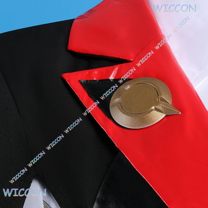MAG @ Npc ليندون سكوت تأثيري IPC موحدة هونكاي ستار السكك الحديدية زي شعر مستعار لعبة المعرض مهمة الحصرية لعب الأدوار الملابس هالوين الرجال