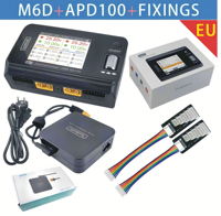 ToolkitRC M6D V3 500W 15A DC Dual Channel MINI Smart Charger Discharger For 1-6S Lipo Battery FPV Model Spare Part Replace M7