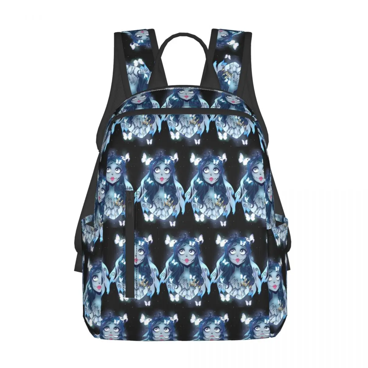 Halloween Film Corpse Bride Ghost Tim Burton Backpack Daypack Large Capacity Kids BookBag School Bag Shoulder Bags for Men Women