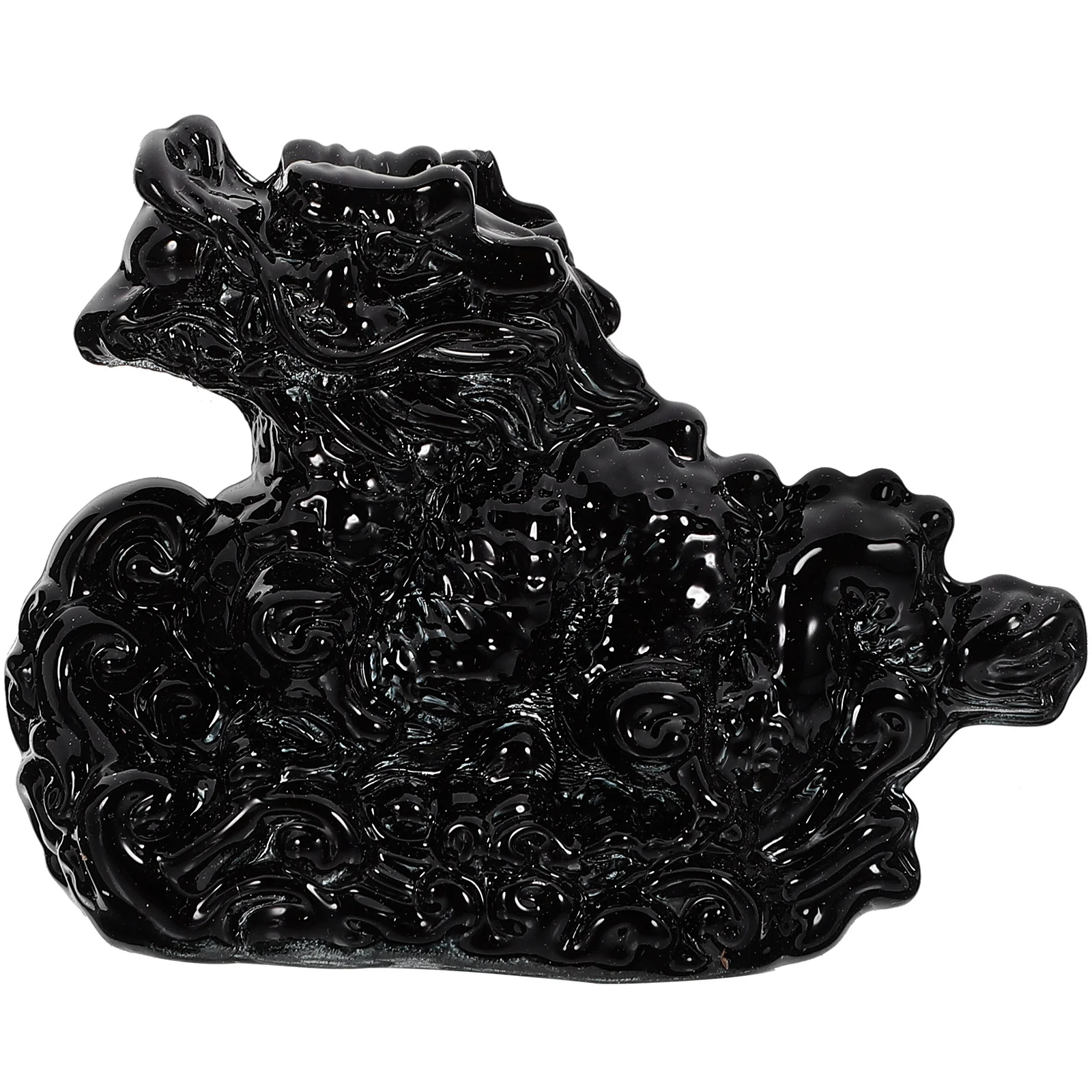 

1pc Mini Sculpture Statue Glass Dragon Figures For Desk Decor Home Decoration Dragon Figures Animal Glass Figurines