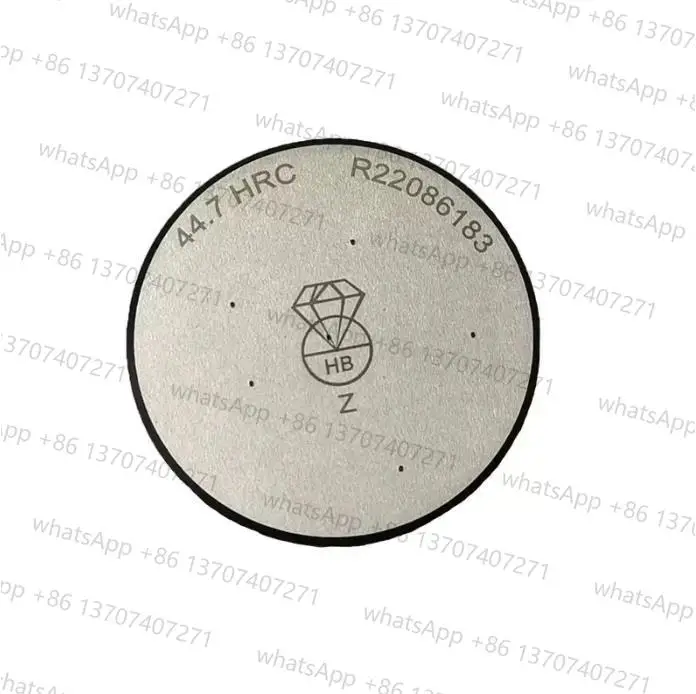 Bloco de dureza Rockwell de diamante HRA/HRB/HRC Rockwell Testador de dureza Bloco padrão Bloco de teste padrão de dureza Rockwell