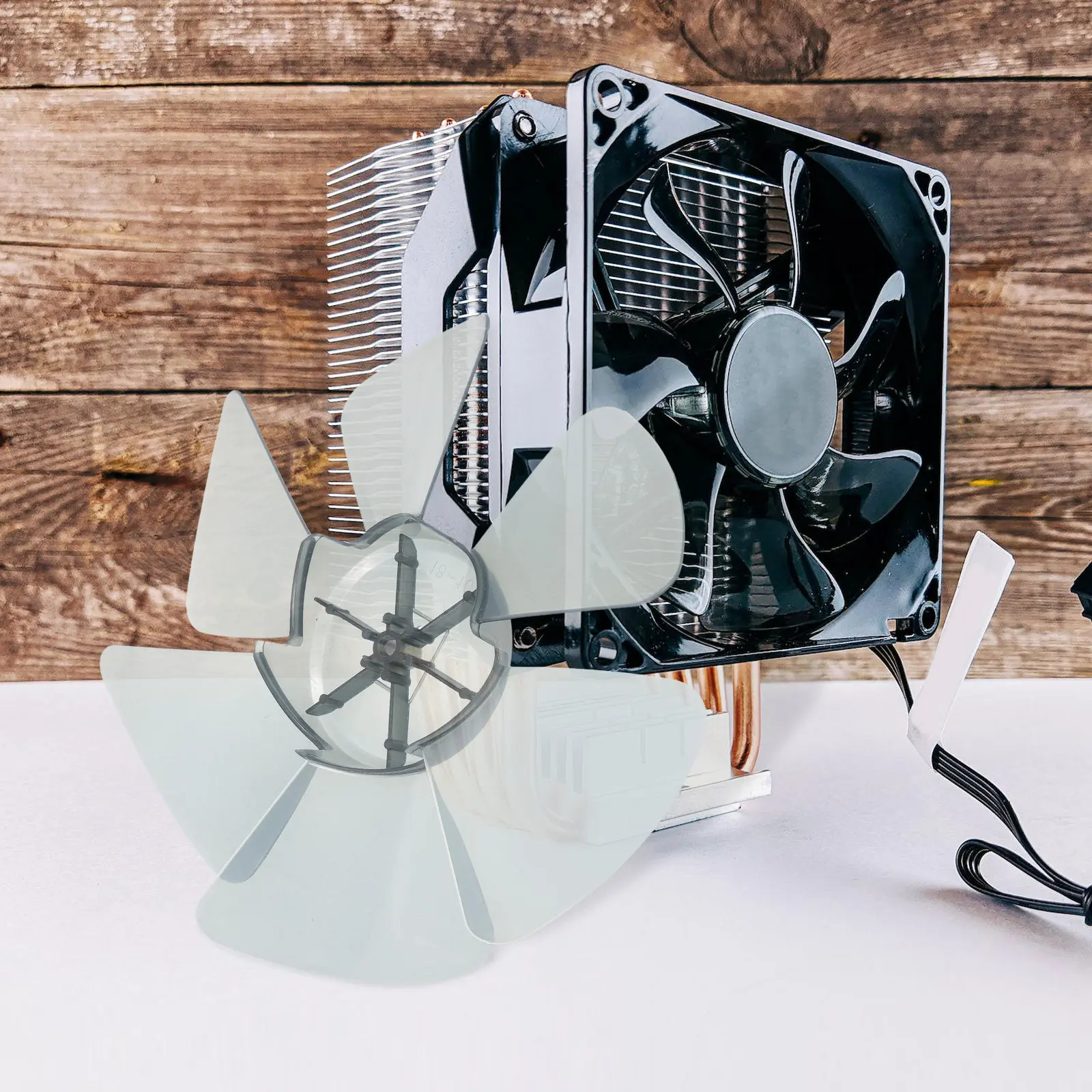 

Сменные пластиковые лопасти для вентилятора, 6 штук, для напольных, настольных и стационарных вентиляторов, усиленная конструкция, бесшумная работа, простота в использовании