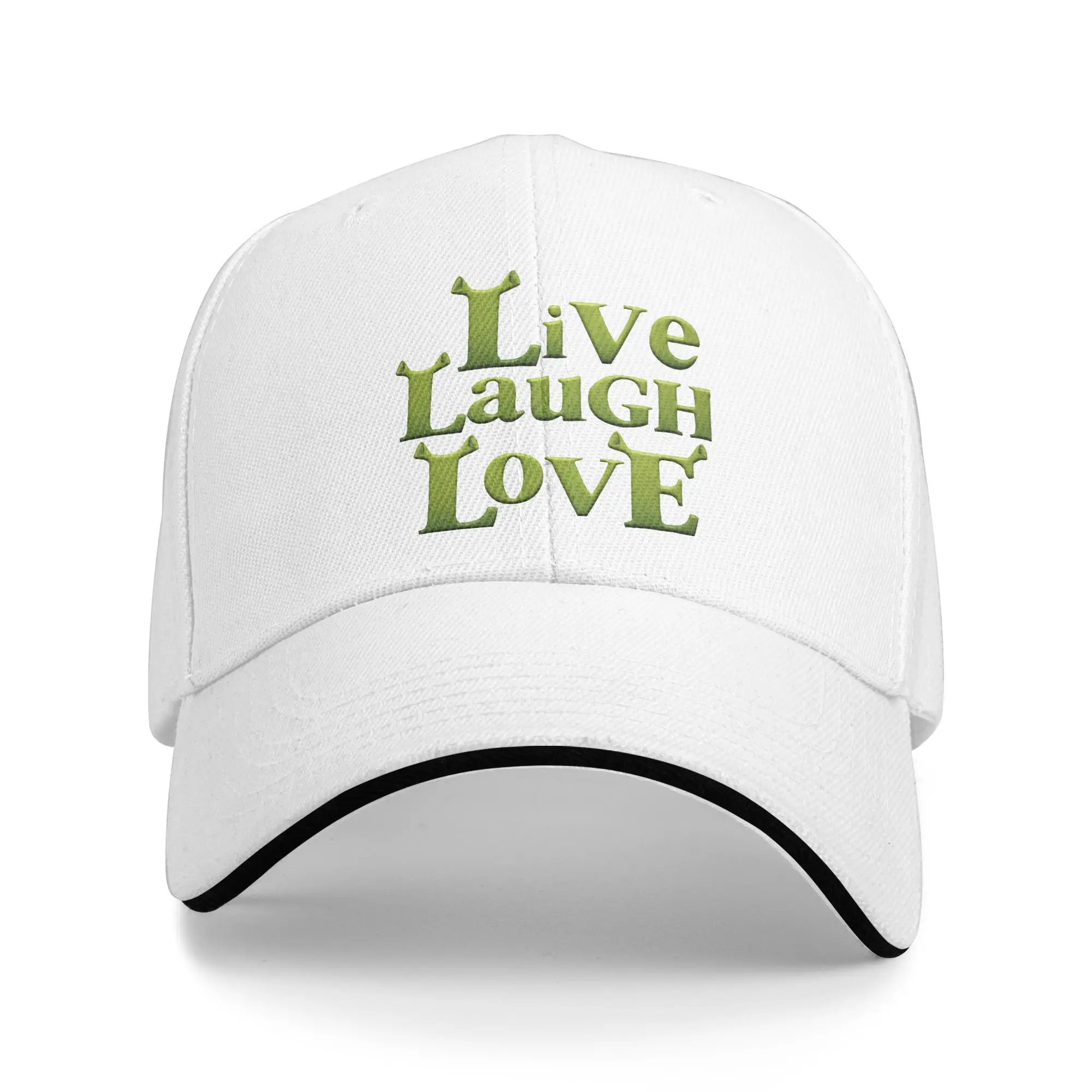Live Laugh Love Adjustable Hat Autumn Golf Cap Unisex Shreks Hip Hop Baseball Cap New Outdoor Hats