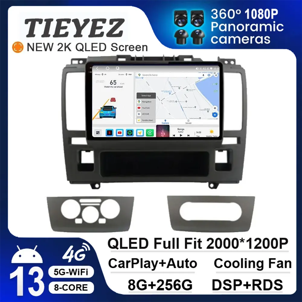 

Android 13 For Nissan Tiida C11 2004 - 2013 Car Radio Carplay Navigation GPS Multimedia Video Player Stereo No DVD Head Unit